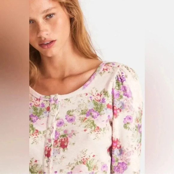 LOVESHACKFANCY jonah crop cardigan in shimmering springs-NWT sz Small - Picture 3 of 14